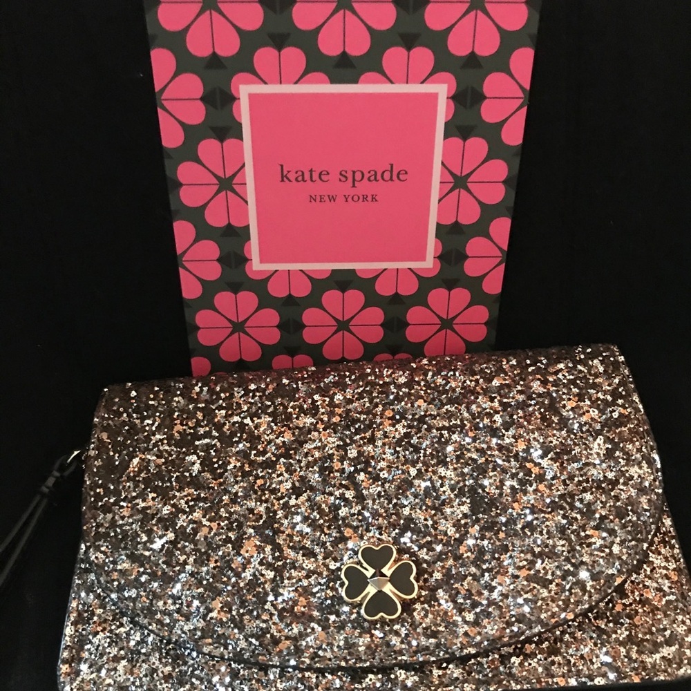 Kate Spade Glittler Clutch with Handle